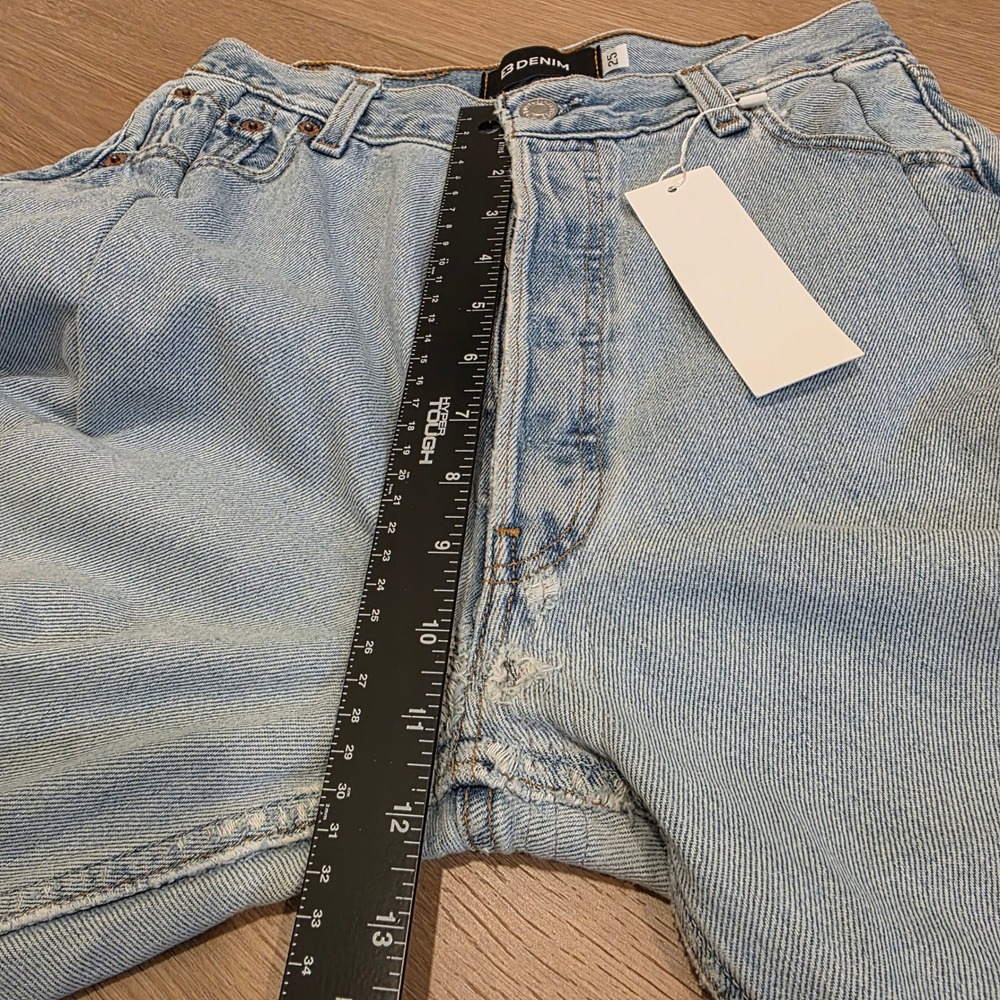 EB Denim Light Blue Straight Leg Jeans - Picture 10 of 15